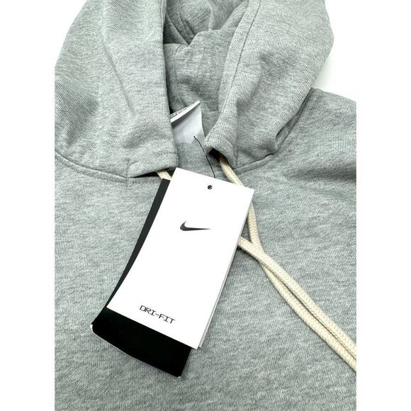 Nike Dri-FIT Standard Issue Men's Pullover Basketball Hoodie, Gray, Size S - Picture 7 of 9